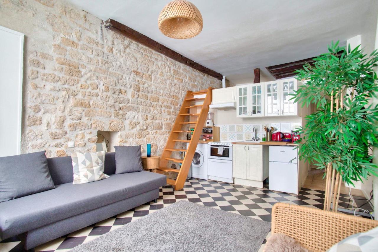 Cozy 1 Mezzanine & 1Bedroom Louvre Moulins Free Netflix Párizs Kültér fotó