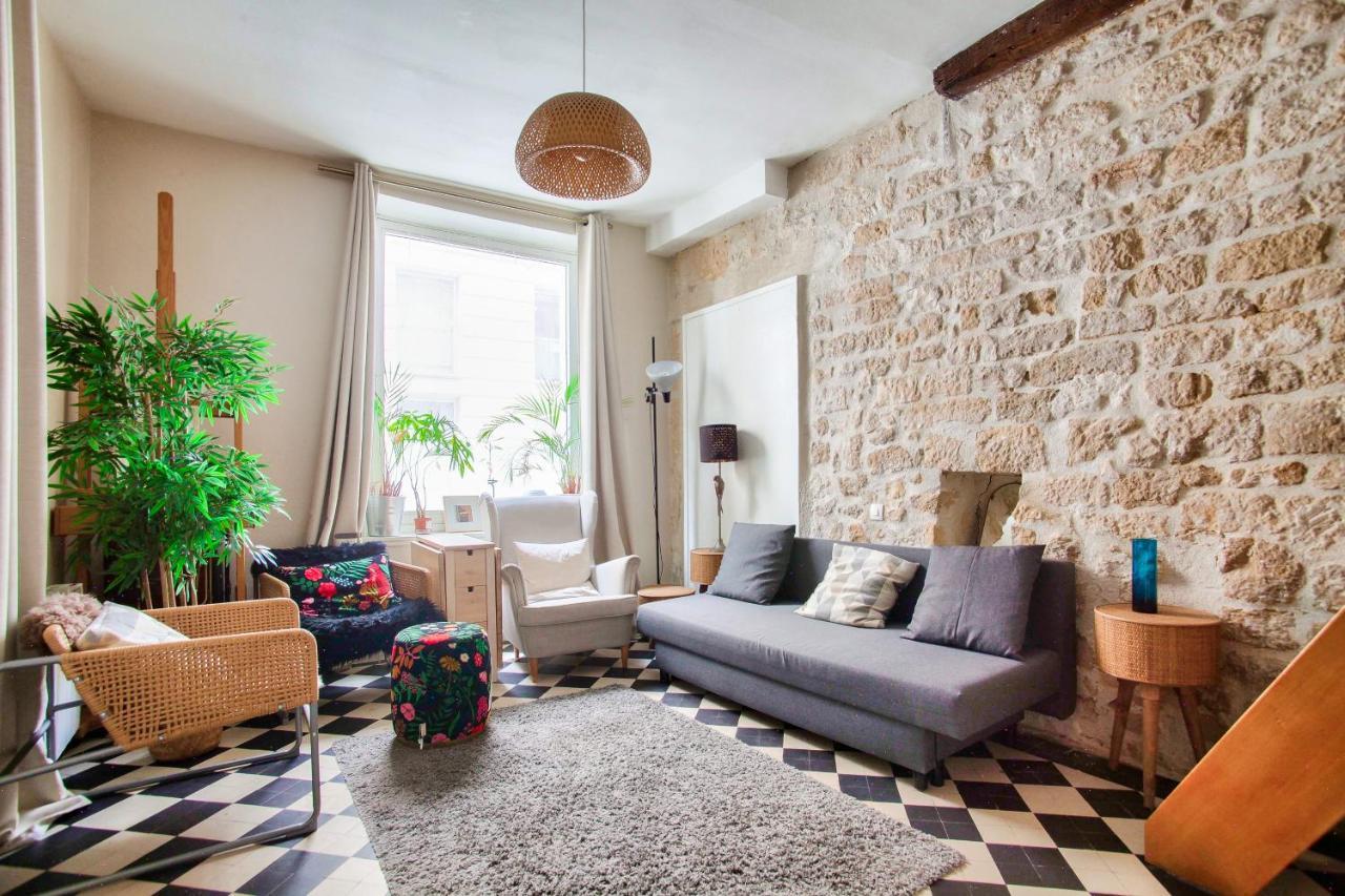 Cozy 1 Mezzanine & 1Bedroom Louvre Moulins Free Netflix Párizs Kültér fotó
